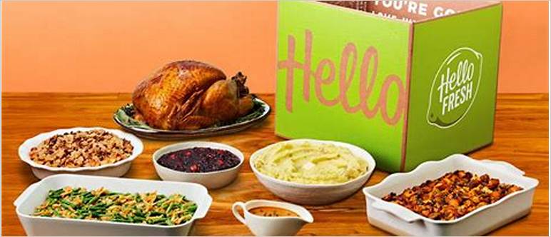 Hellofresh thanksgiving meal